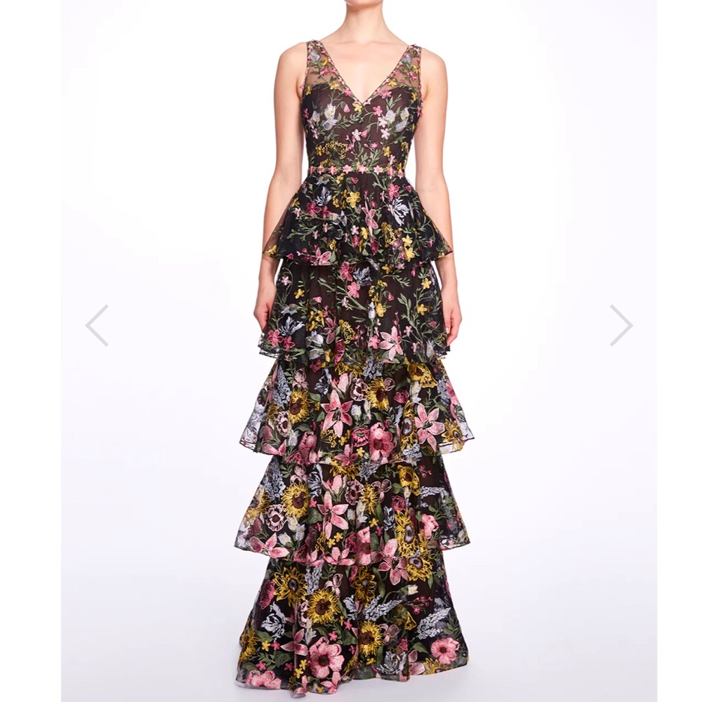 Marchesa notte dress